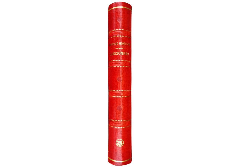 Cancionero-Montesino-Sucesor Hahembach-Incunabula & Ancient Books-facsimile book-Vicent García Editores-10 Dust jacket spine